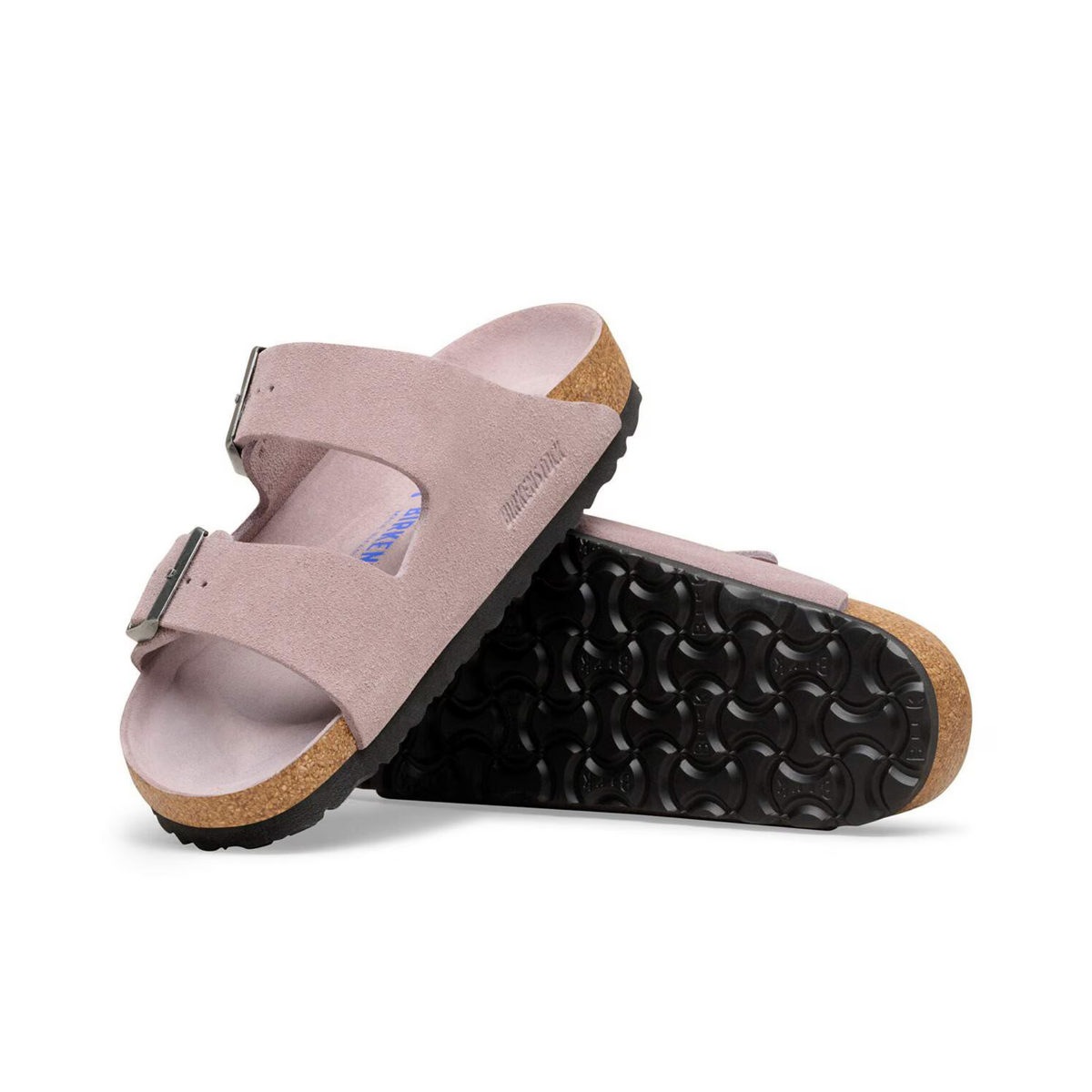 BIRKENSTOCK ARIZONA SOFT FOOTBED SUEDE WOMEN N (NARROW)