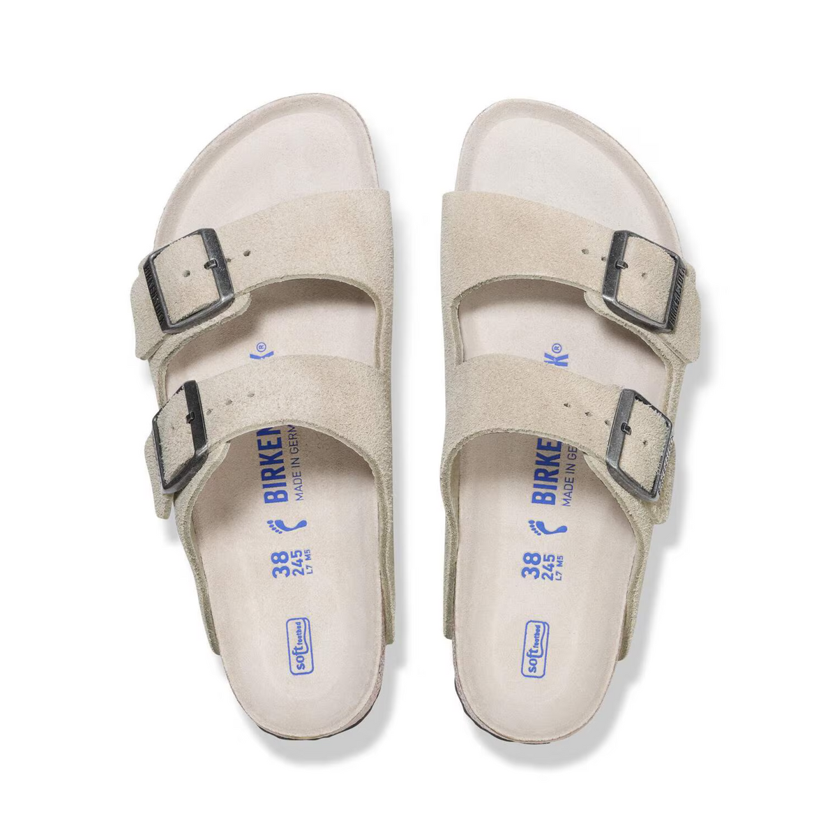 BIRKENSTOCK ARIZONA SOFT FOOTBED SUEDE WOMEN N (NARROW)