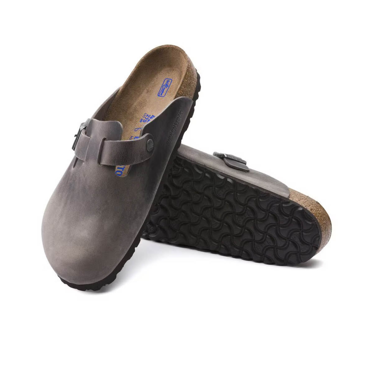 BIRKENSTOCK BOSTON SOFT FOOTBED OILED LEATHER MEN R (REGULAR)