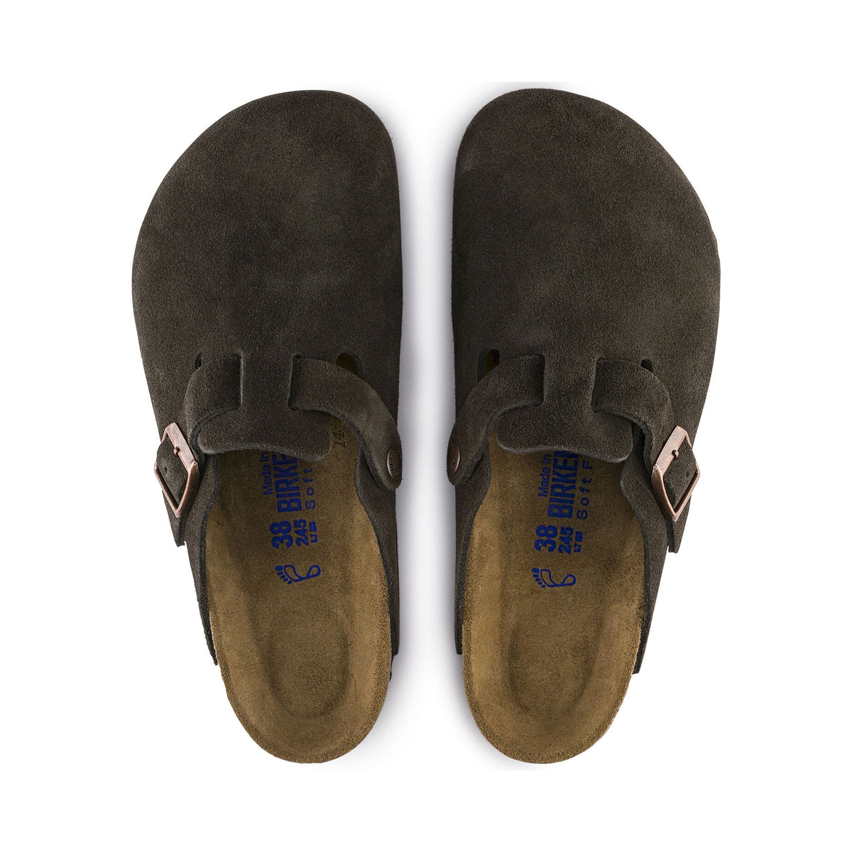 BIRKENSTOCK BOSTON SOFT FOOTBED SANDAL MEN R (REGULAR)