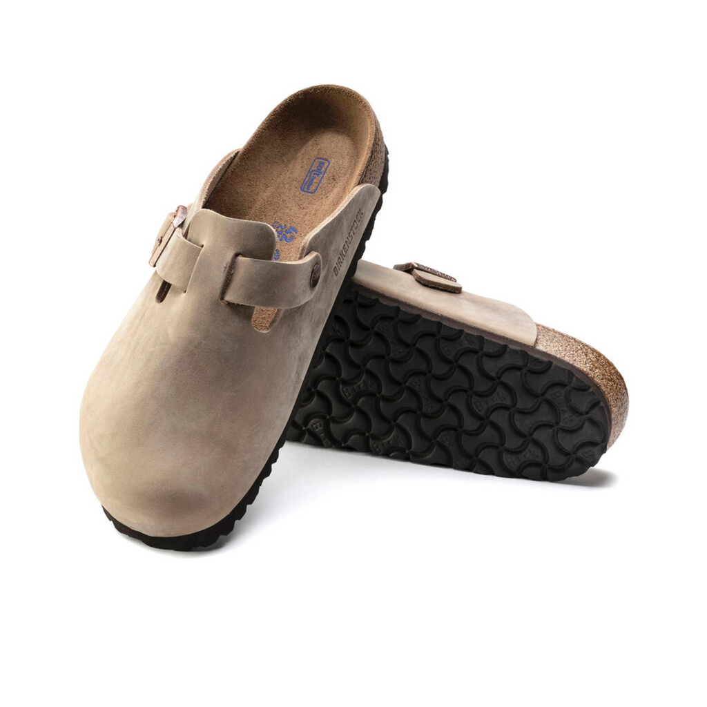 BIRKENSTOCK BOSTON SOFT FOOTBED OILED LEATHER MEN R (REGULAR)