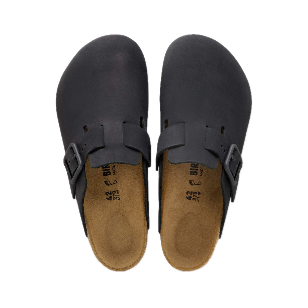 BIRKENSTOCK BOSTON WIRE BUCKLE NUBUCK LEATHER (REGULAR) MEN