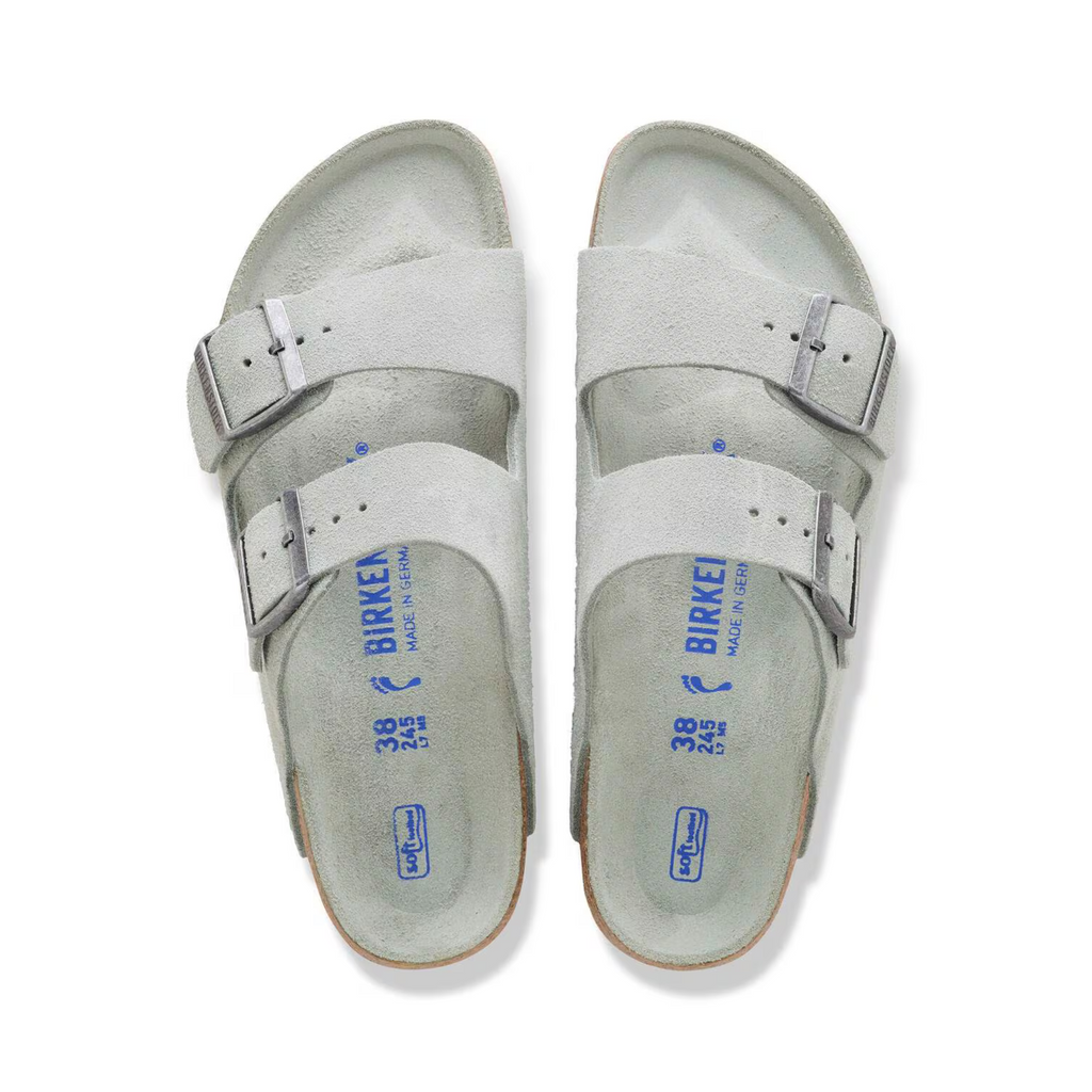 BIRKENSTOCK ARIZONA SOFT FOOTBED SUEDE WOMEN N (NARROW)