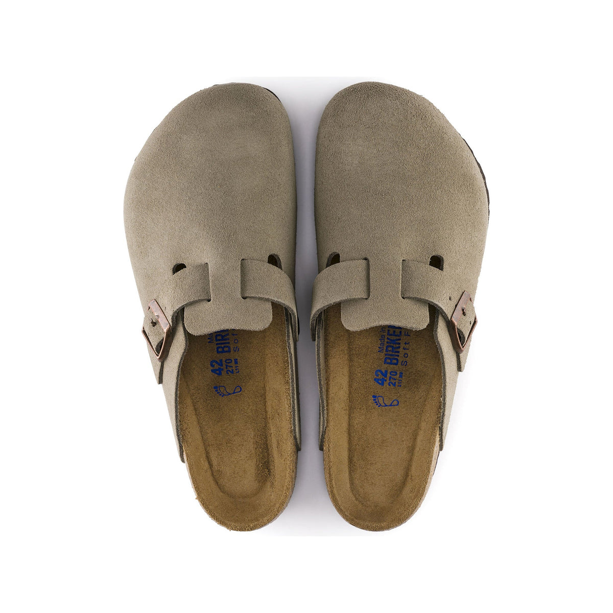 BIRKENSTOCK BOSTON SOFT FOOTBED SANDAL MEN R (REGULAR)