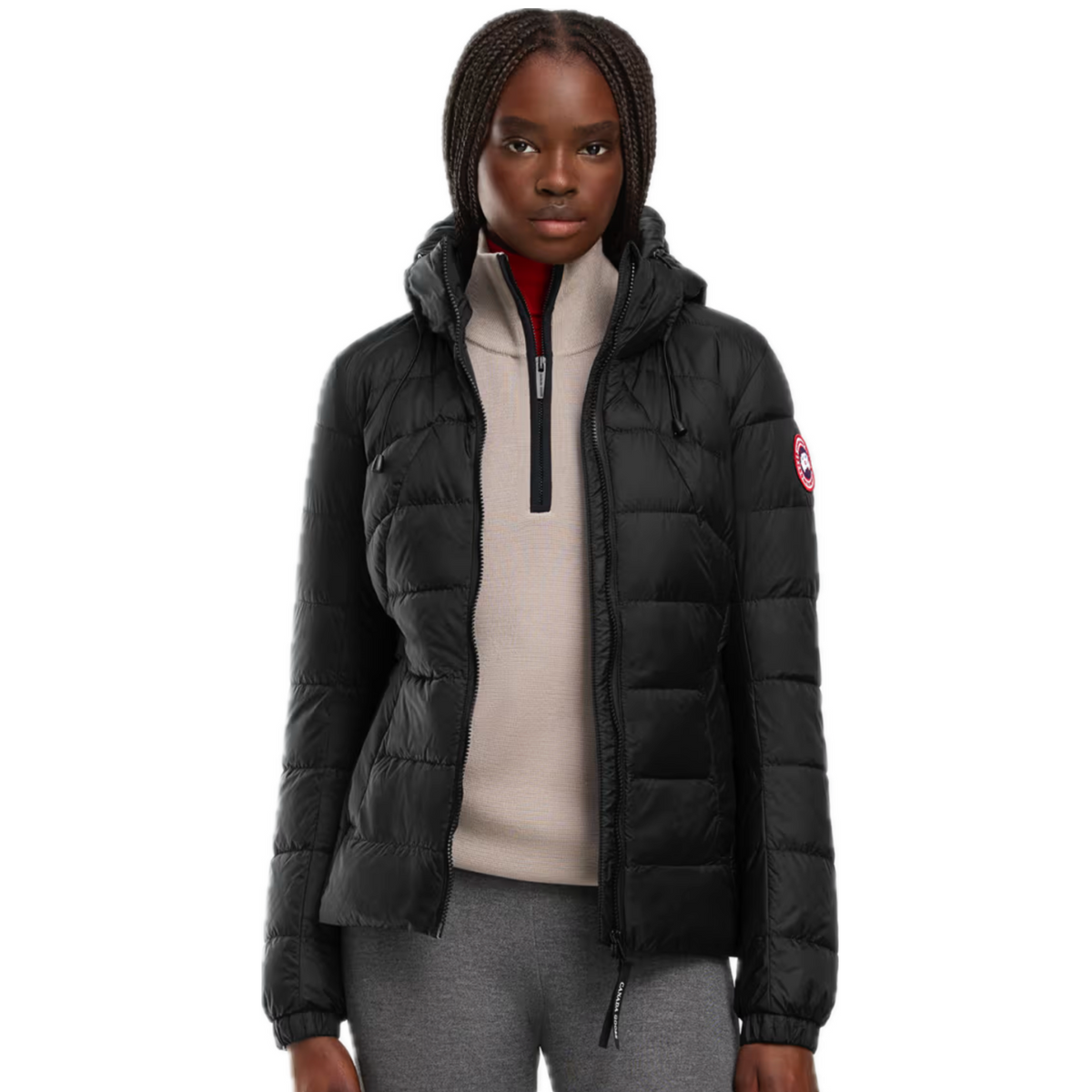 CANADA GOOSE ABBOTT HOODY RED LABEL WOMEN