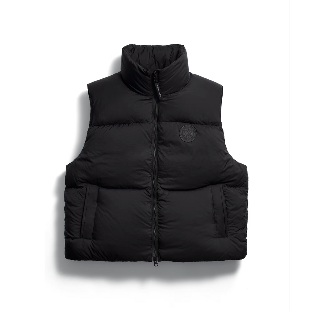 CANADA GOOSE FALLON PUFFER VEST TONAL LABEL WOMEN