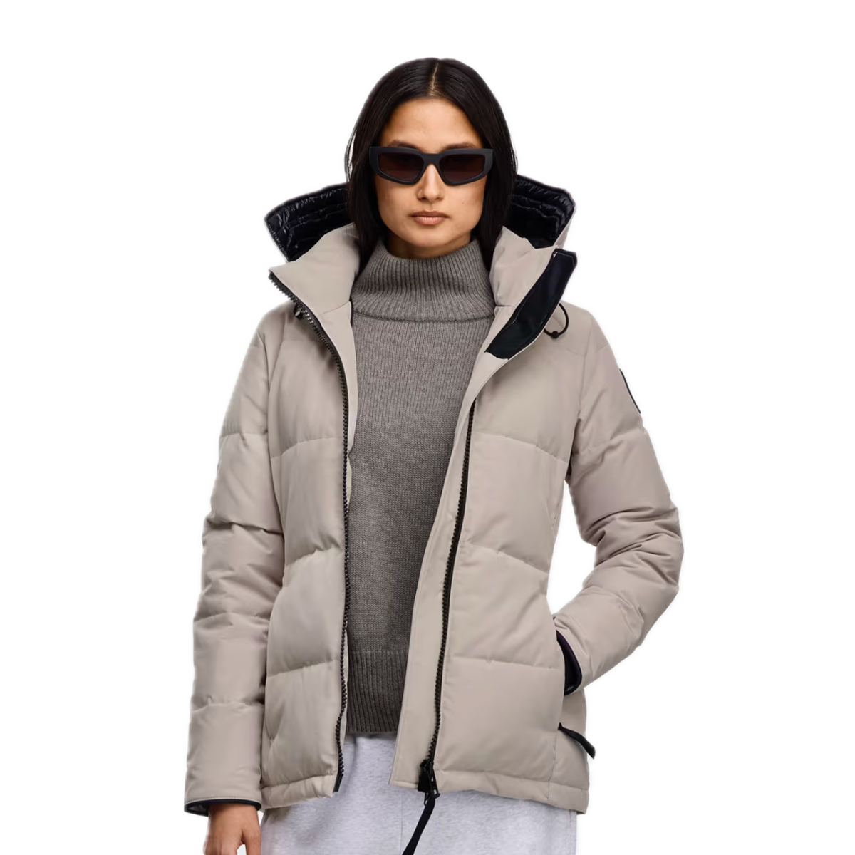 CANADA GOOSE CHELSEA PARKA BLACK LABEL WOMEN