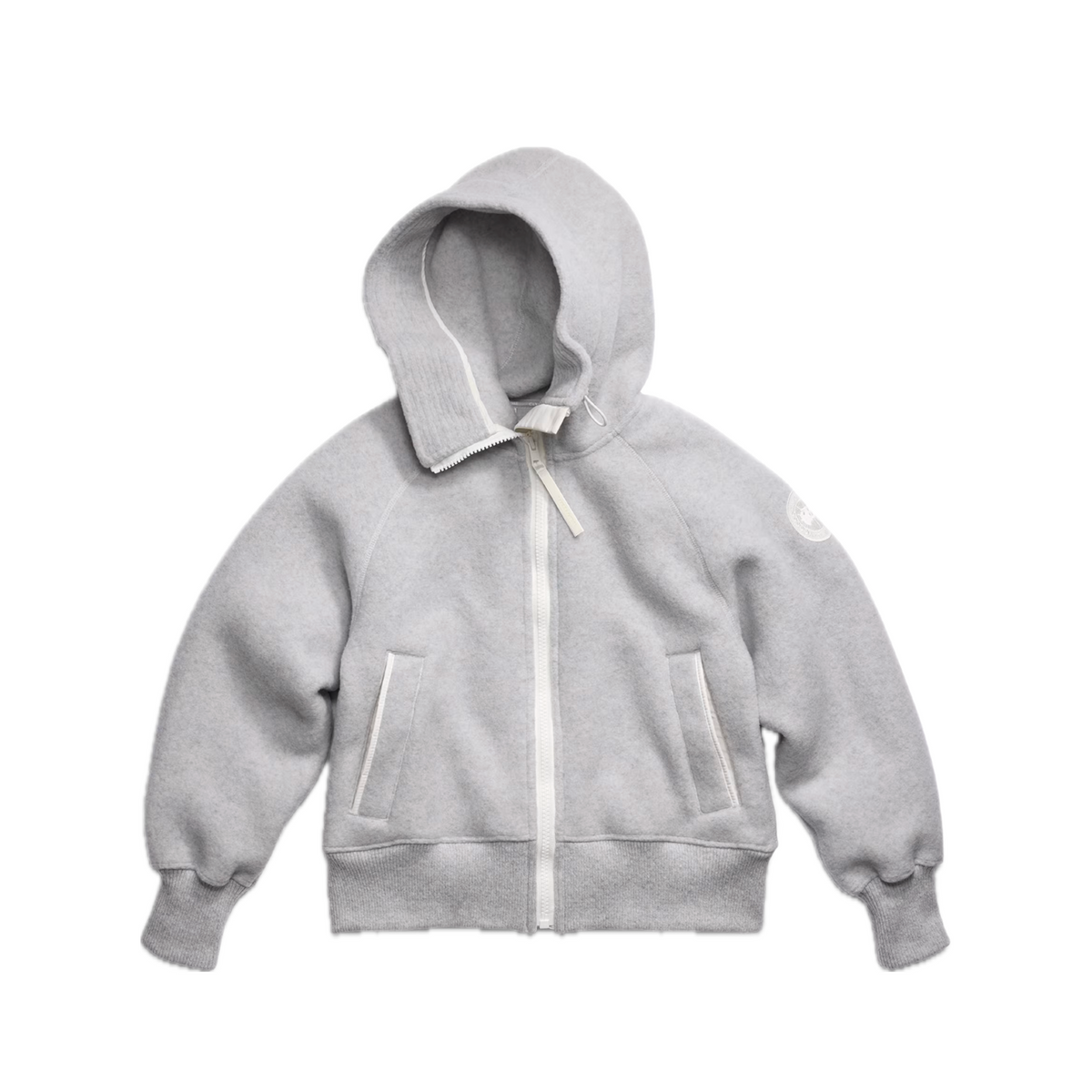 CANADA GOOSE CHILLIWACK BOMBER KIND FLEECE WHITE LABEL WOMEN