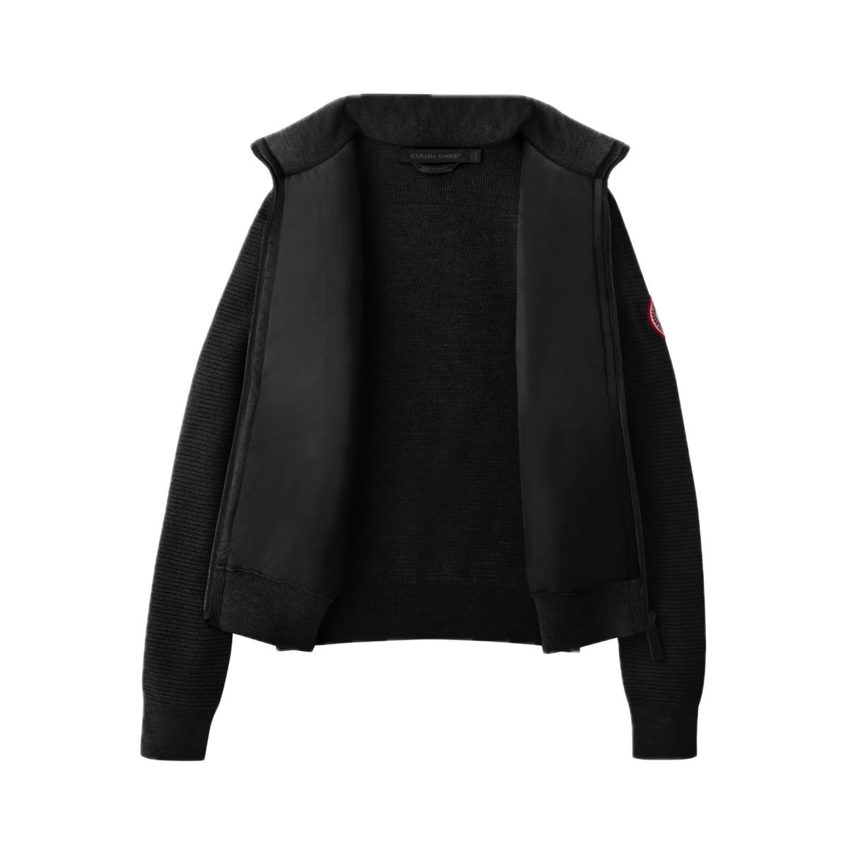 CANADA GOOSE HYBRIDGE KNIT JACKET RED LABEL WOMEN