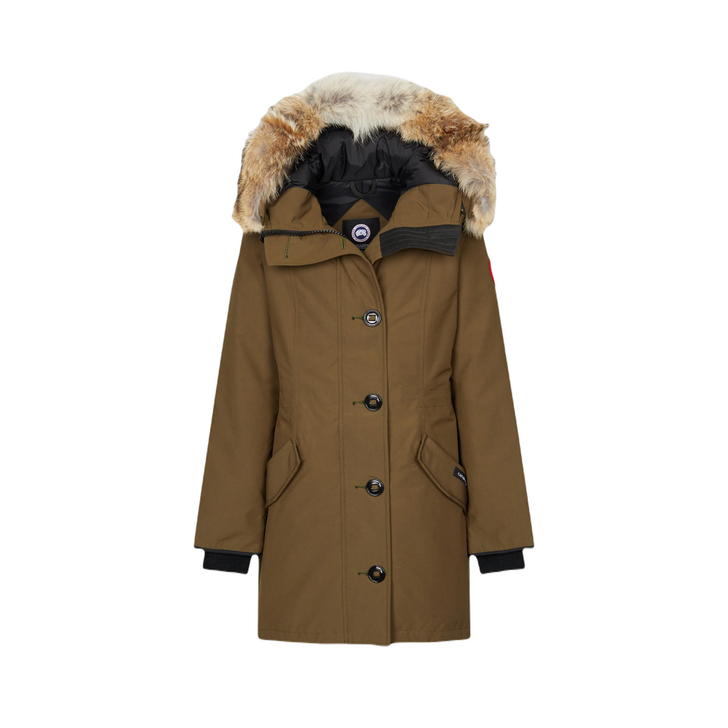 CANADA GOOSE ROSSCLAIR HERITAGE PARKA RED LABEL WOMEN