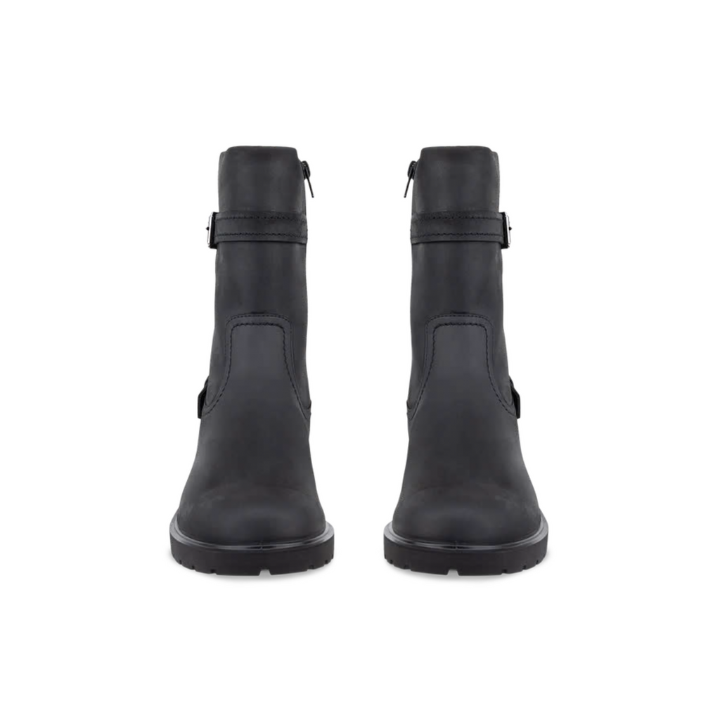 ECCO METROPOLE VIENNA OILED-NUBUCK BIKER BOOT WOMEN