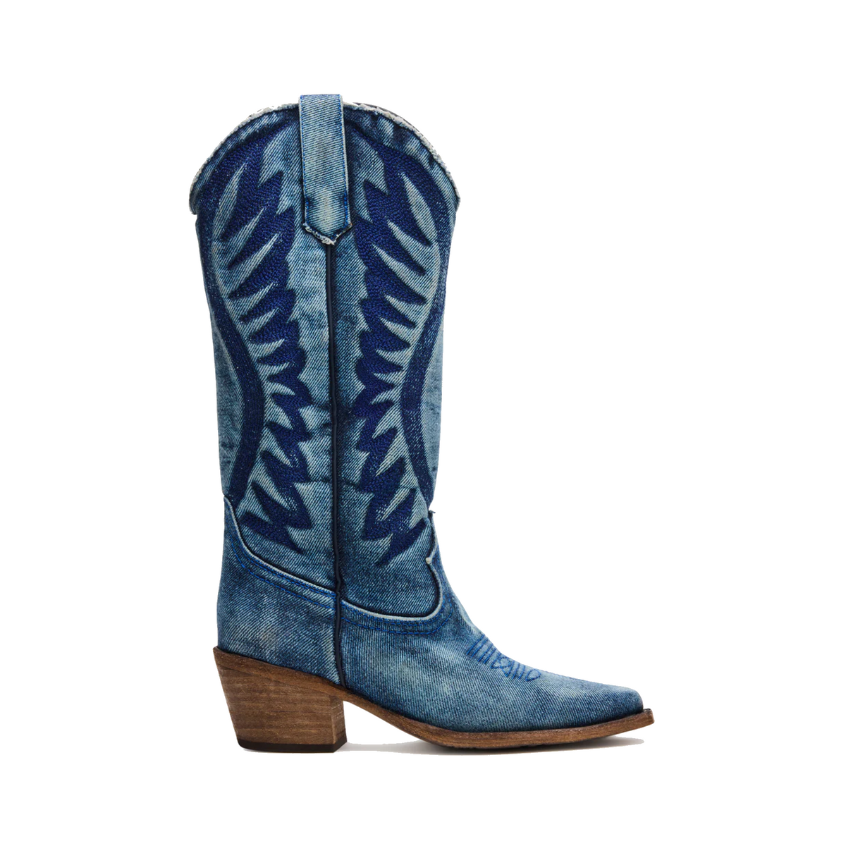 STEVE MADDEN ALBANY WESTERN BOOT WOMEN